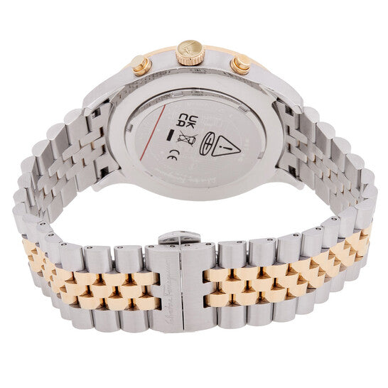 Ferragamo Duo Chronograph Quartz White Dial Men's Watch