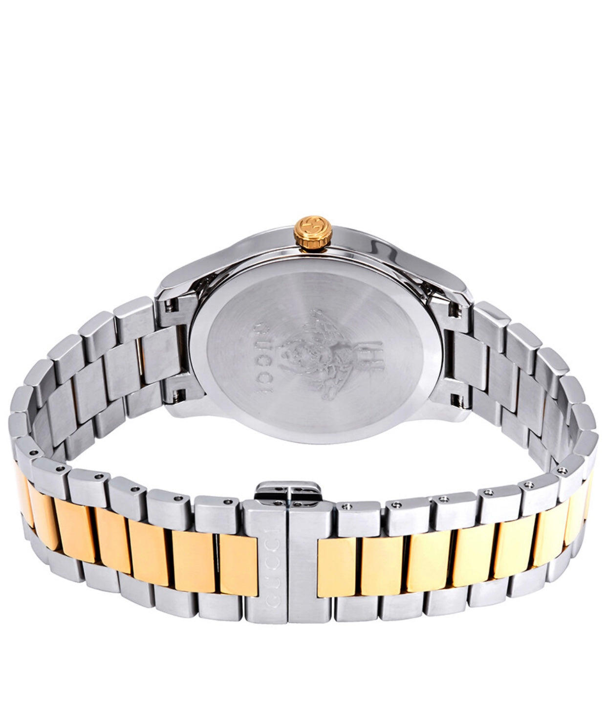 Gucci G-Timeless Silver with Snake Motiif Dial Watch