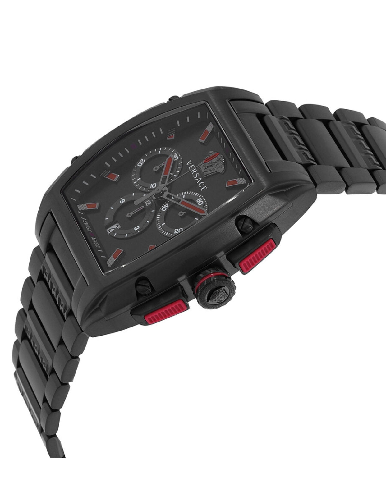 Versace Dominus Chronograph Quartz Black Dial Men's Watch