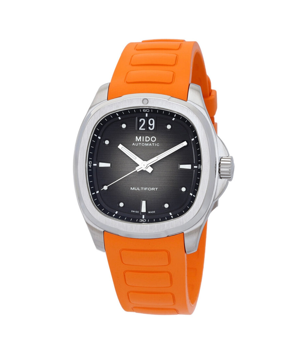 Mido Multifort TV Big Date Automatic Grey Dial Men's Watch