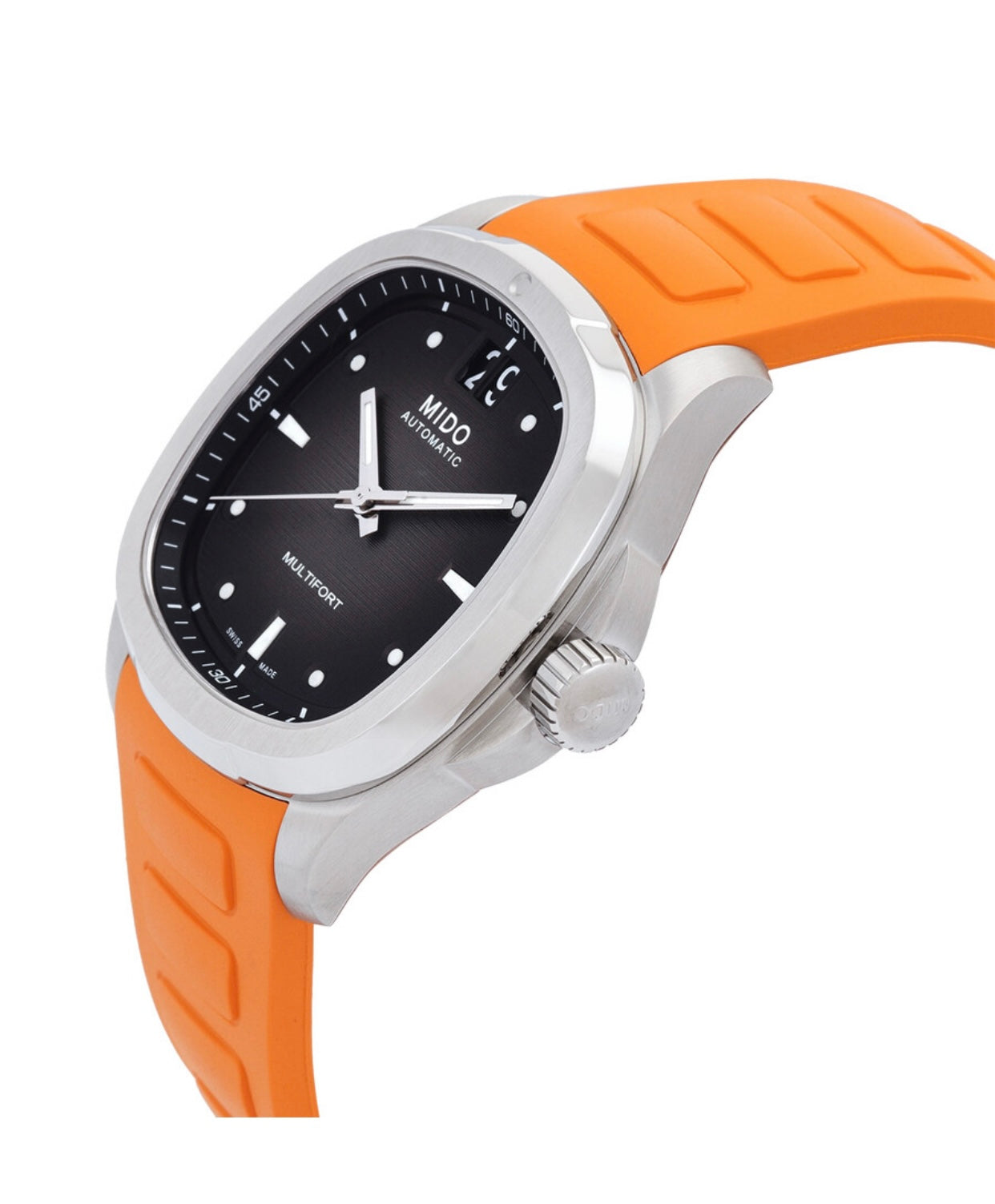Mido Multifort TV Big Date Automatic Grey Dial Men's Watch