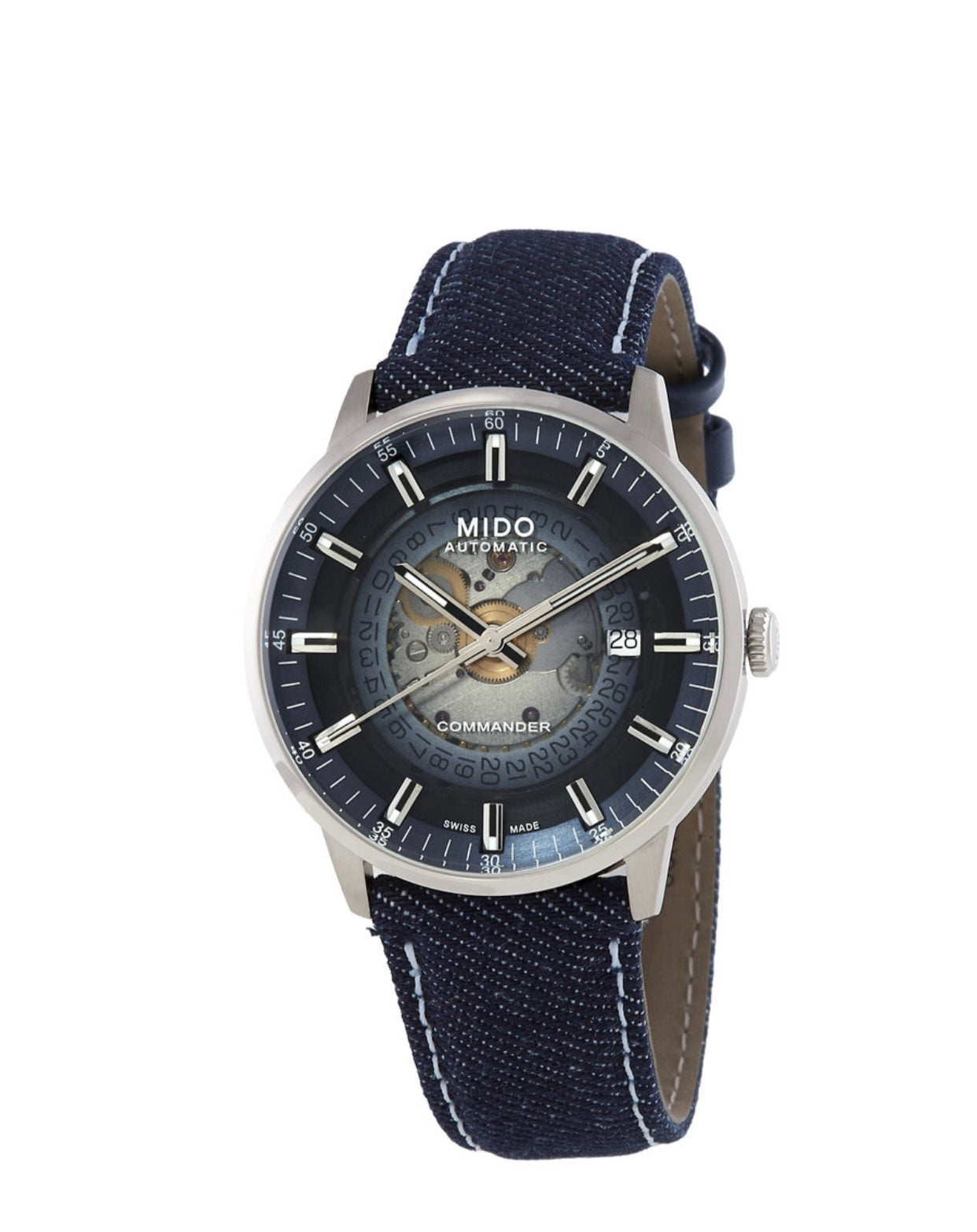 Mido Commander Automatic Blue Dial Men's Watch