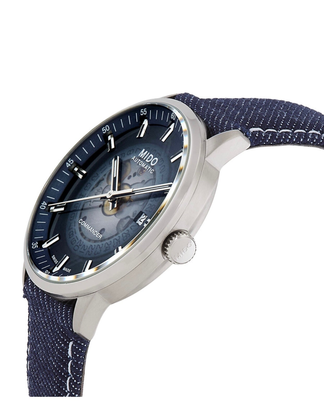 Mido Commander Automatic Blue Dial Men's Watch