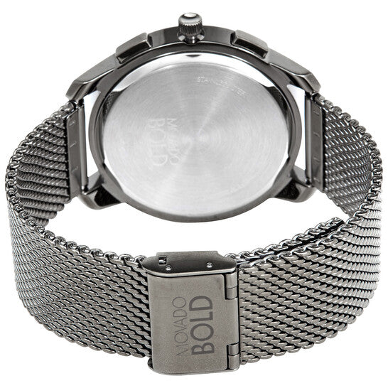 Movado BOLD Thin Chronograph Quartz Blue Dial Men's Watch