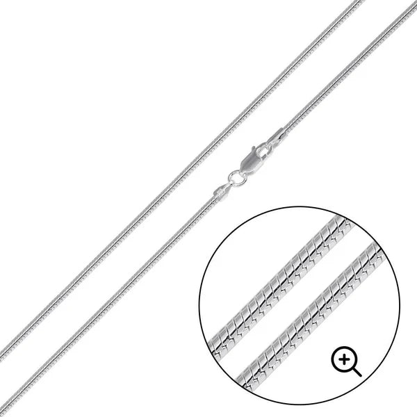 Round Snake Chain 1.2mm