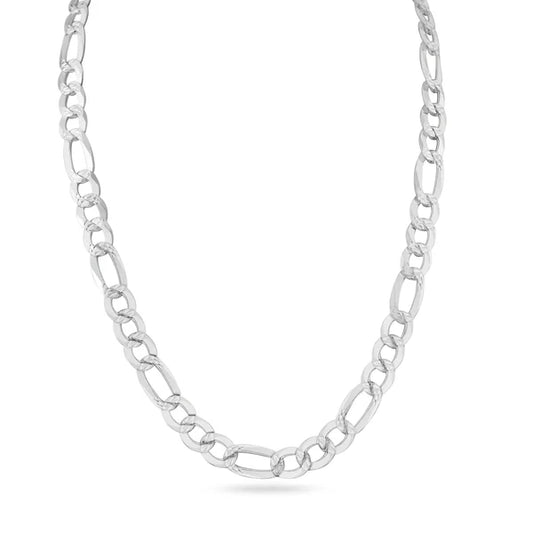 Diamond Cut Figaro Chain 4.9mm