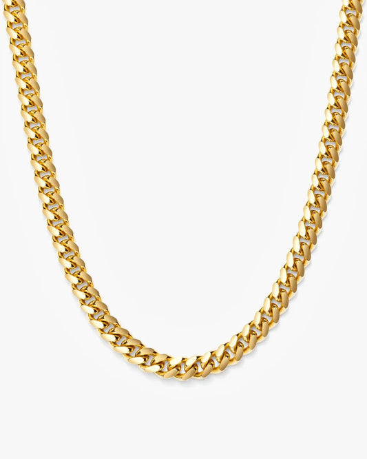 14KT Solid Gold Miami Cuban 2mm 22”