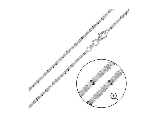 Roc Sterling Silver Chain 1.4mm