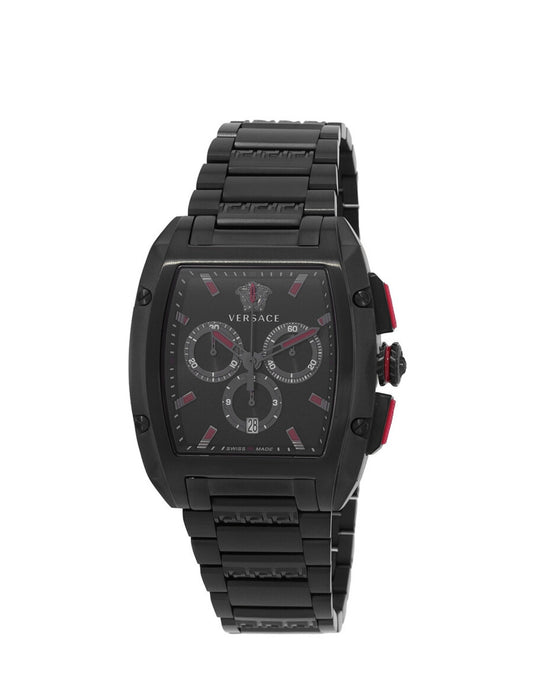 Versace Dominus Chronograph Quartz Black Dial Men's Watch