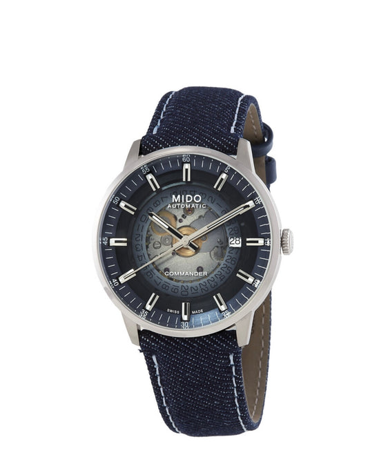Mido Commander Automatic Blue Dial Men's Watch