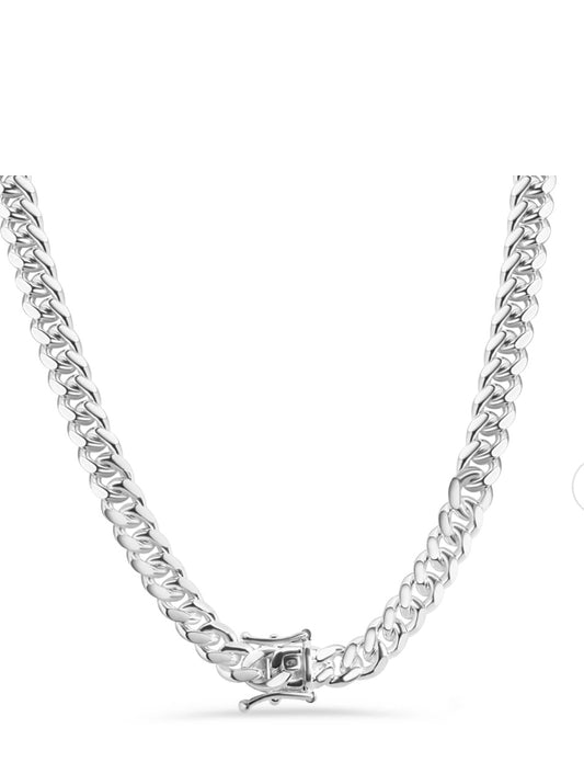 Miami Cuban 7.4mm Chain  Box Lock