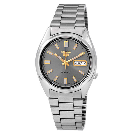 Seiko 5 Automatic Grey Dial Men's Watch