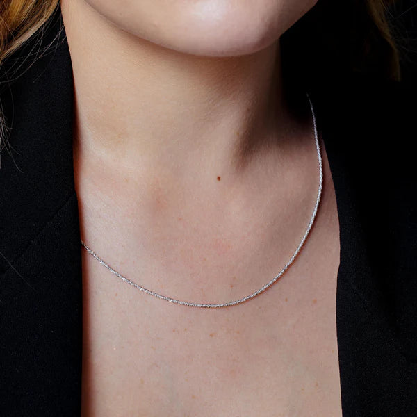 Roc Sterling Silver Chain 1.4mm