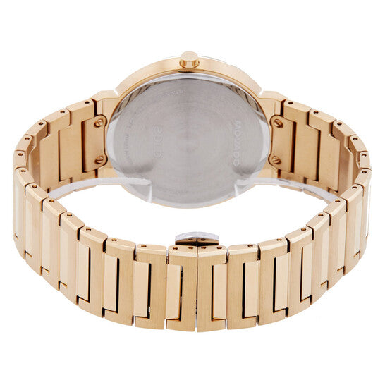 Movado Bold Horizon Quartz Gold Dial Unisex Watch