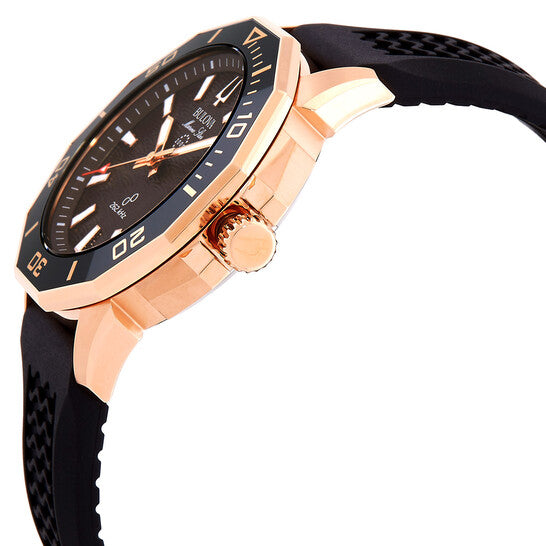 Bulova Marine Star HPQ Precisionist Quartz Brown Dial Men's Watch