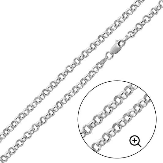 Round Rolo 2.4mm Chains