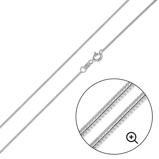 Round Snake Chain 0.8mm