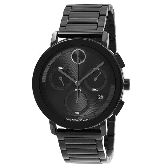 Movado Bold Evolution 2.0 Chronograph Quartz Black Dial Men's Watch