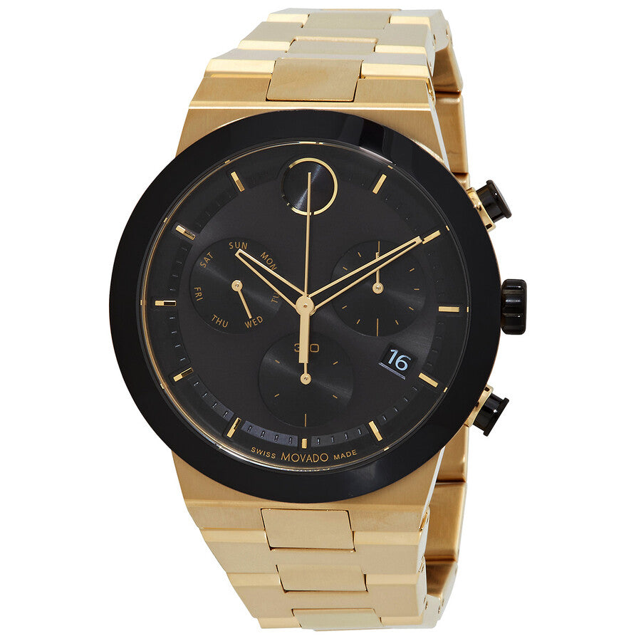 Movado Bold Fusion Quartz Black Dial Men's Watch