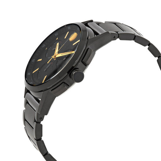 Movado Museum Sport Chronograph Quartz Black Dial Men's Watch