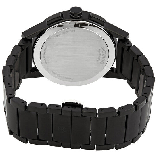 Movado Museum Sport Chronograph Quartz Black Dial Men's Watch