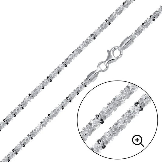 Roc Sterling Silver Chain 2.4mm